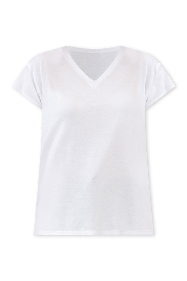 Jenkins White Modal Tee,ghost-mani image 3