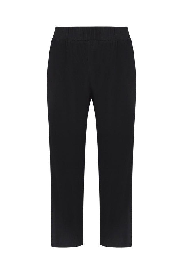Rosella Black Bamboo Pants,ghost-mani image 8