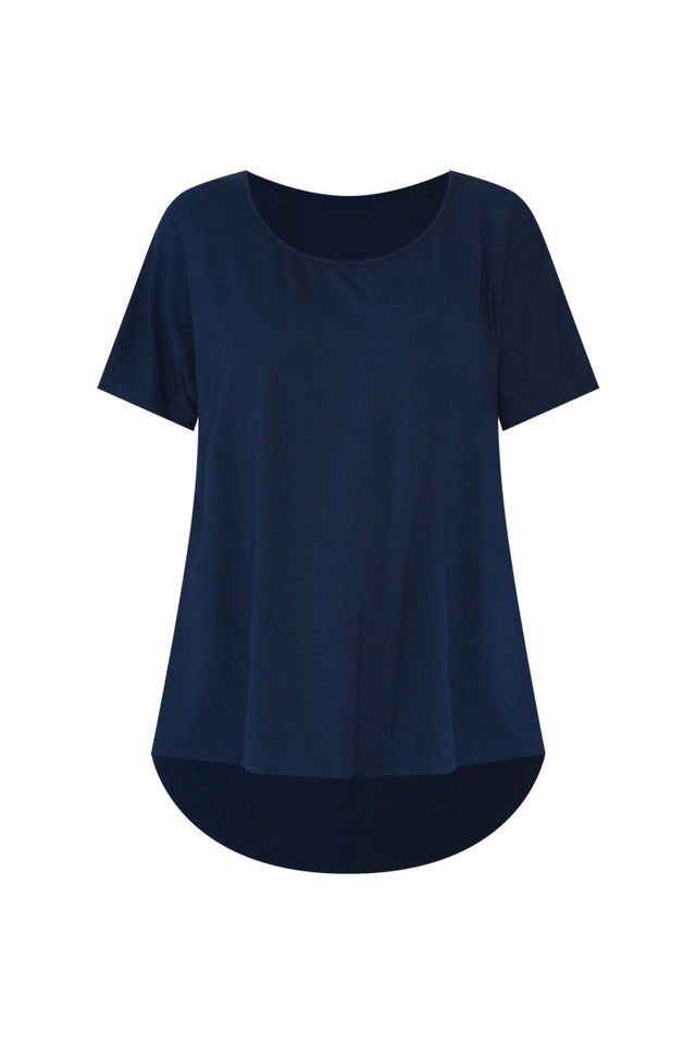 Danya Navy Bamboo Top,ghost-mani image 3