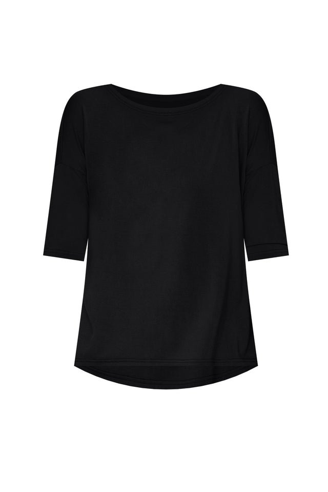 Camila Black Bamboo Top,ghost-mani image 9