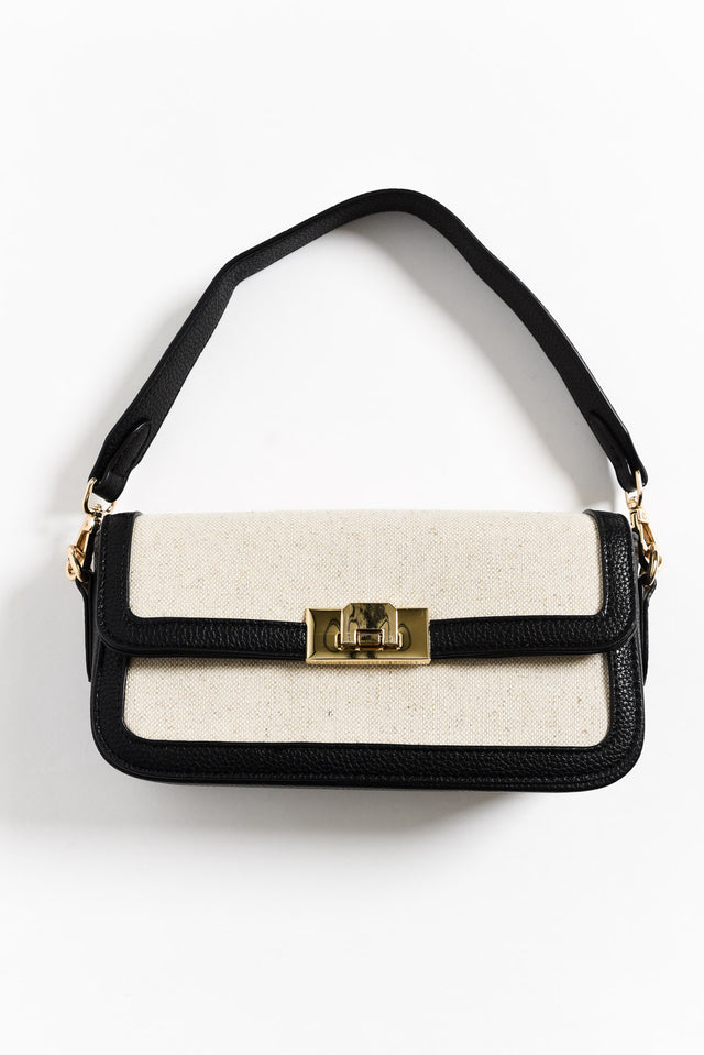 Abel Black Contrast Crossbody Bag image 4