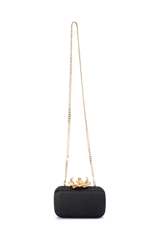 Adele Black Orchid Clutch image 2