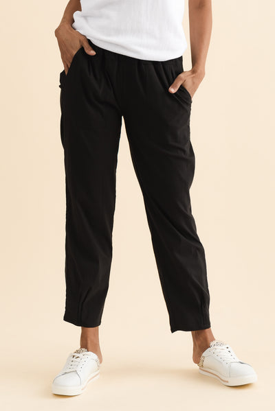 Air-Lite Black Stretch Pocket Pants