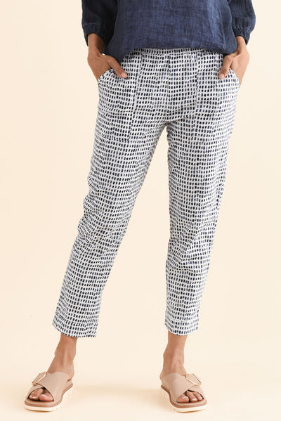 Air-Lite Blue Spot Stretch Cropped Pants