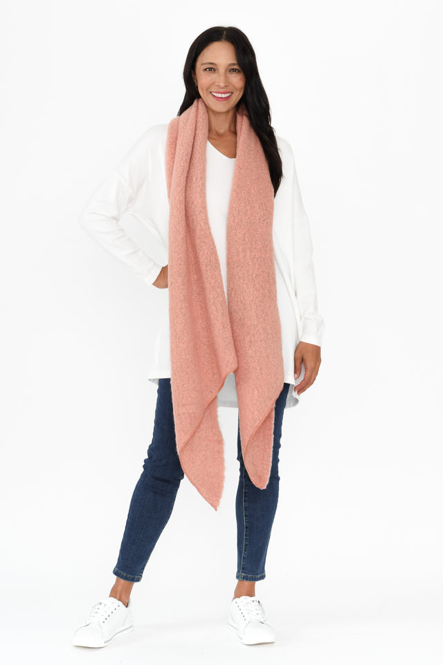 Alaina Pink Scarf