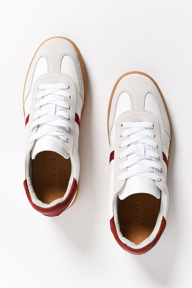 Aloha Red Stripe Suede Sneaker image 4