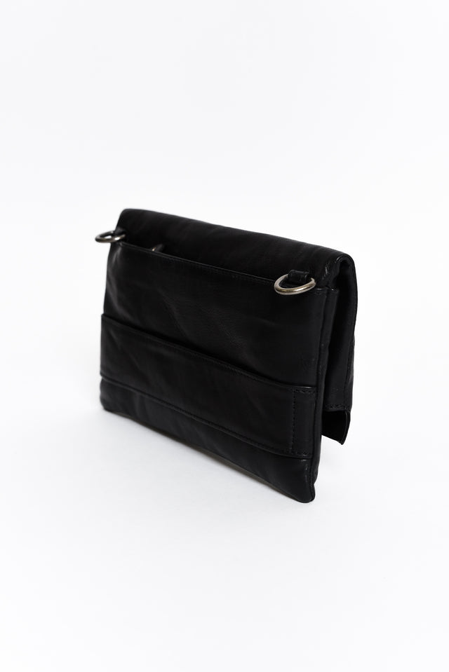 Aluka Black Leather Bag