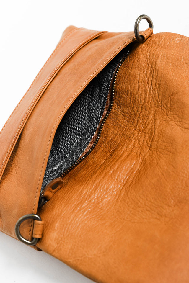 Aluka Tan Leather Bag image 2