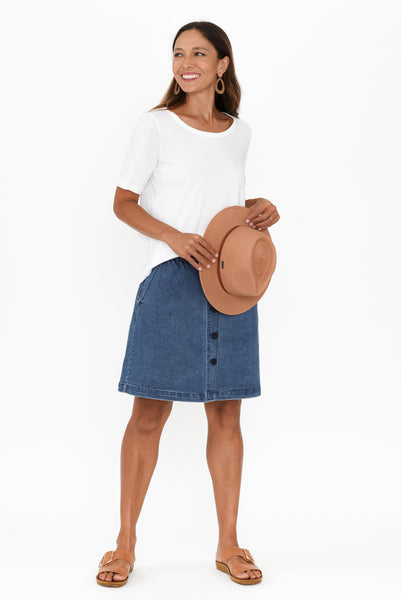Amanda Denim Skirt