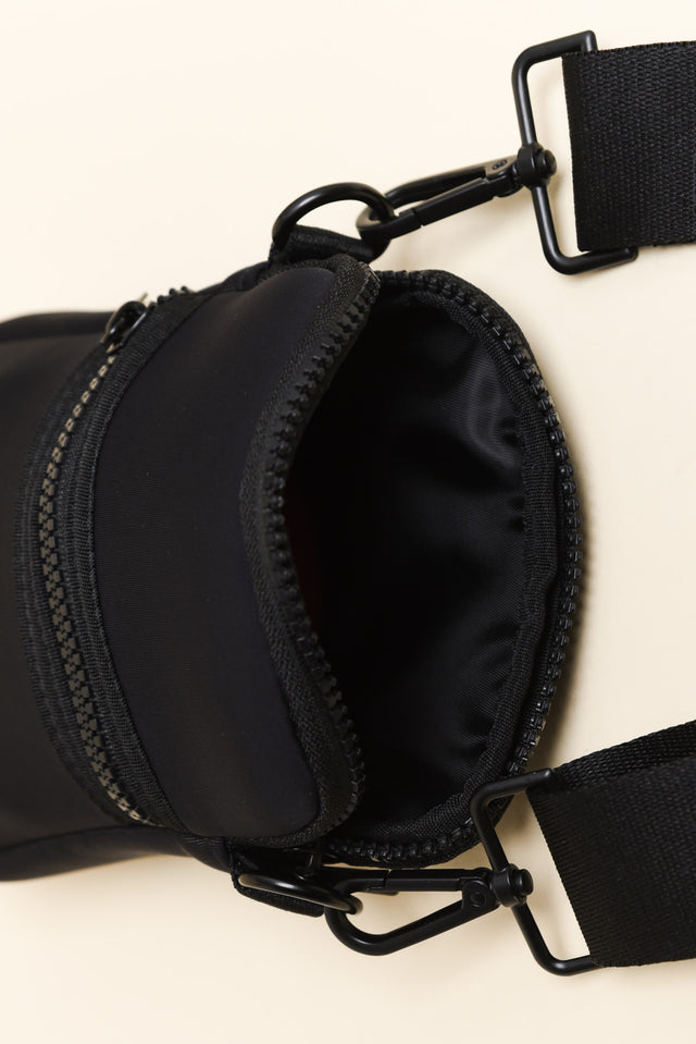 Andie Black Neoprene Phone Bag image 3