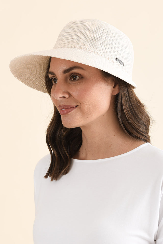 Annika Ivory Visor