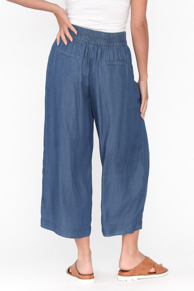 Apollo Bay Blue Denim Crop Pants