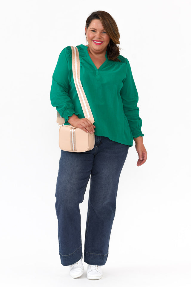 Georgia Blue Cotton Jeans