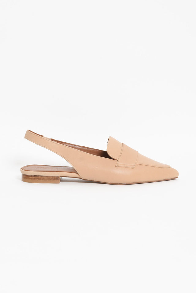 Asher Nude Leather Slingback Mule image 1