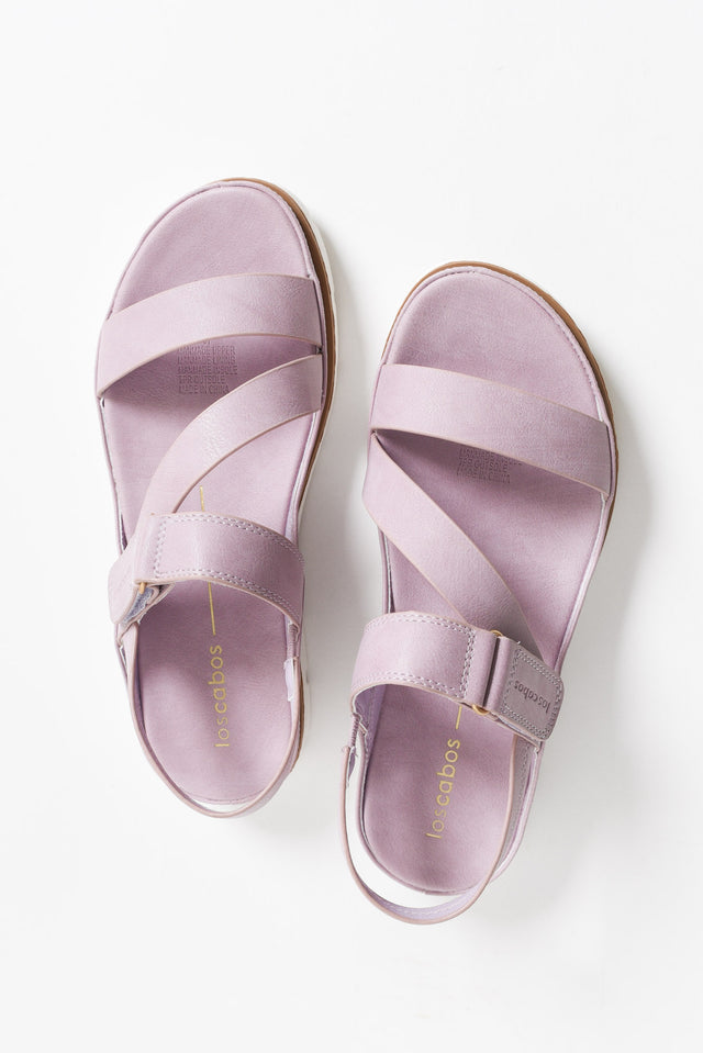 Ashli Lilac Strappy Sandal image 3