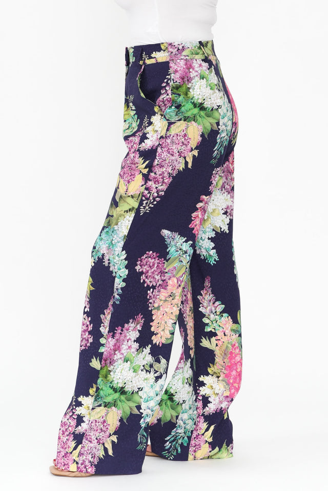 Augustine Navy Wisteria Pocket Pants image 5