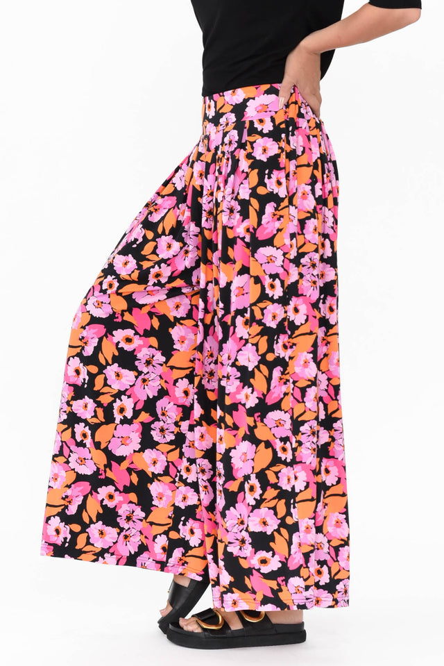 Belmira Pink Bloom Wide Leg Pants image 4