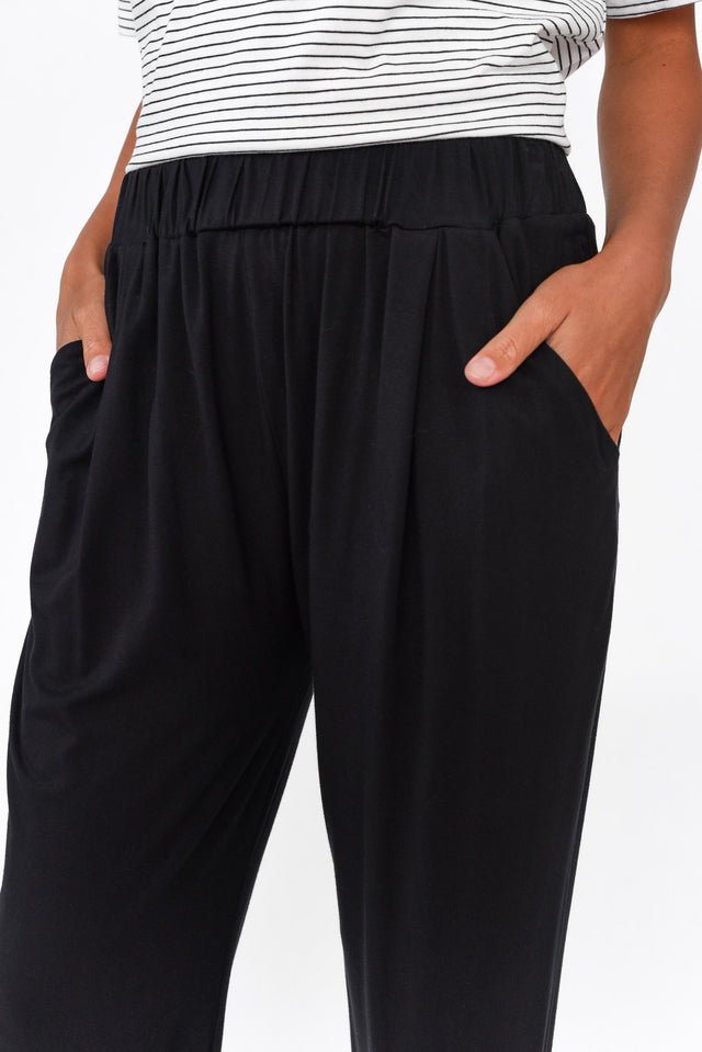Black Bamboo Everyday Pants
