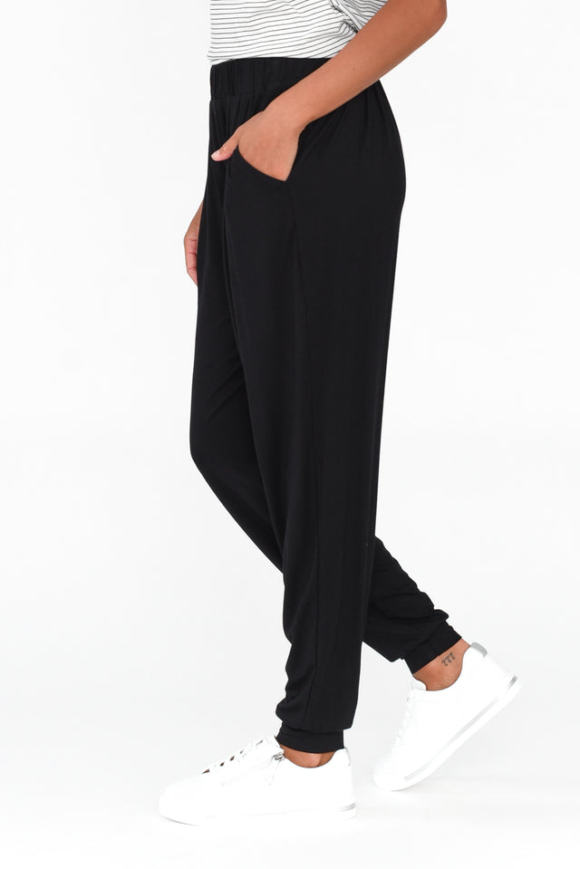 Black Bamboo Everyday Pants