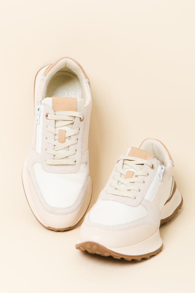 Blithe Cream Leather Sneaker image 2