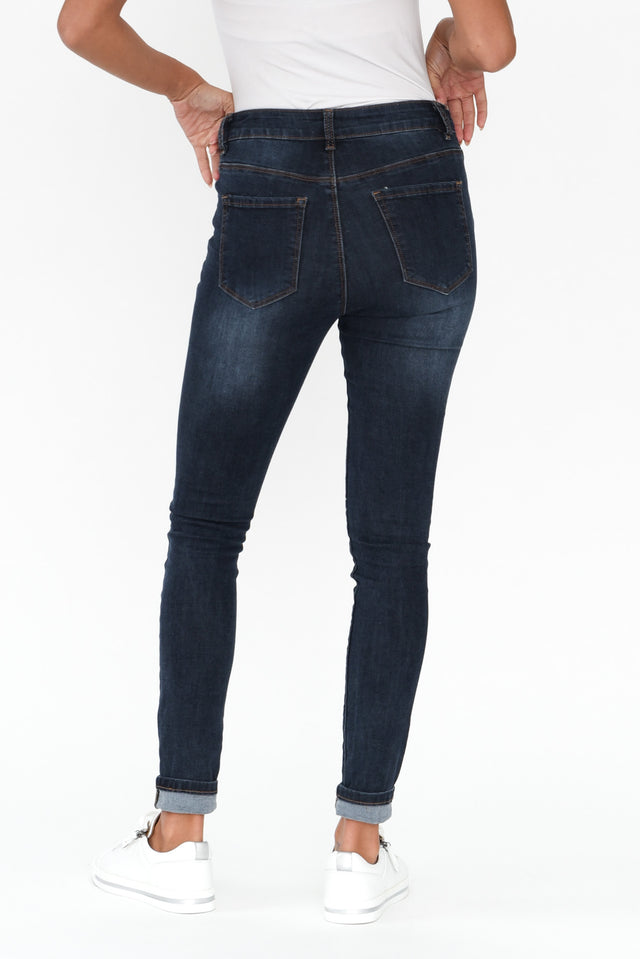 Bodhi Blue Denim Slim Leg Jeans image 7
