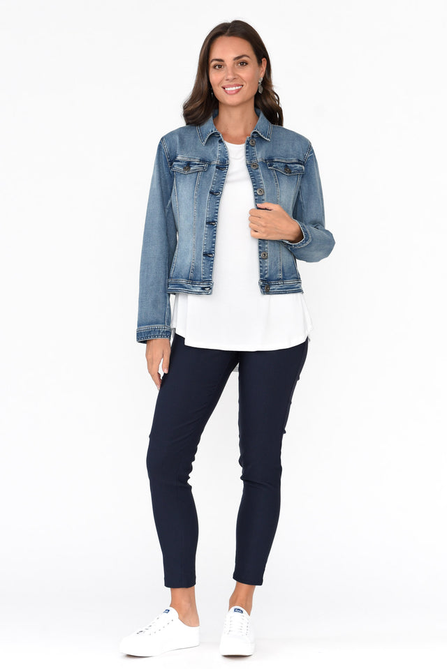 Camille Blue Denim Jacket