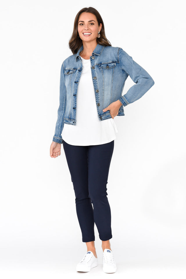 Camille Blue Denim Jacket