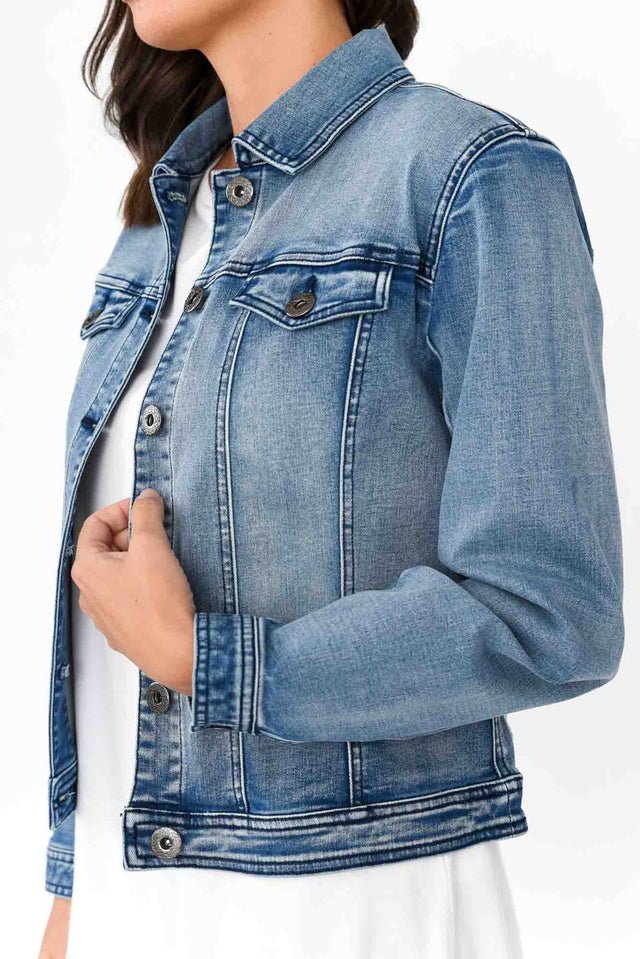 Camille Blue Denim Jacket