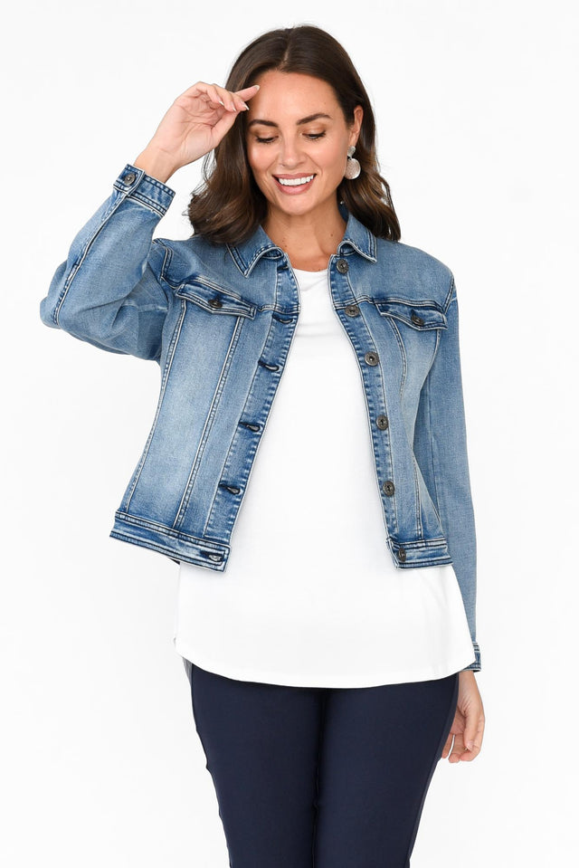 Camille Blue Denim Jacket