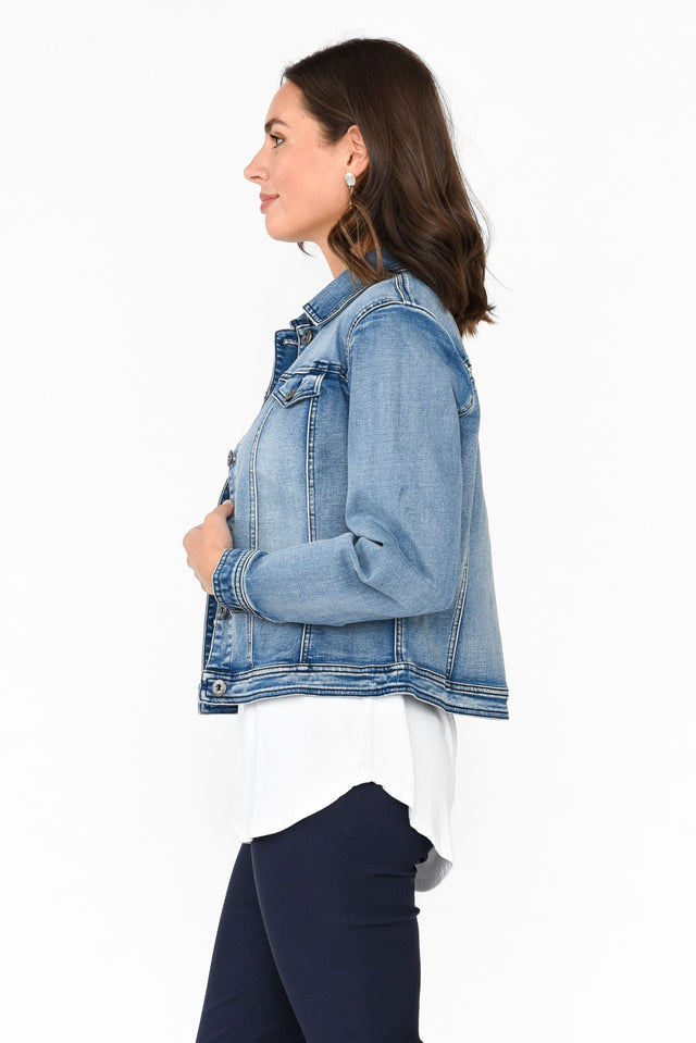 Camille Blue Denim Jacket