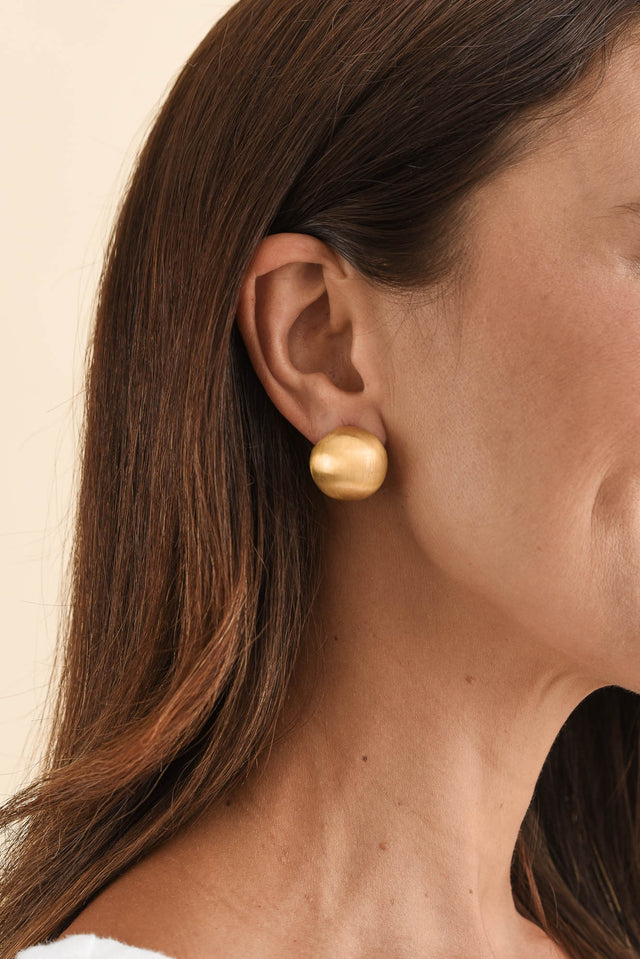 Candice Gold Stud Earrings