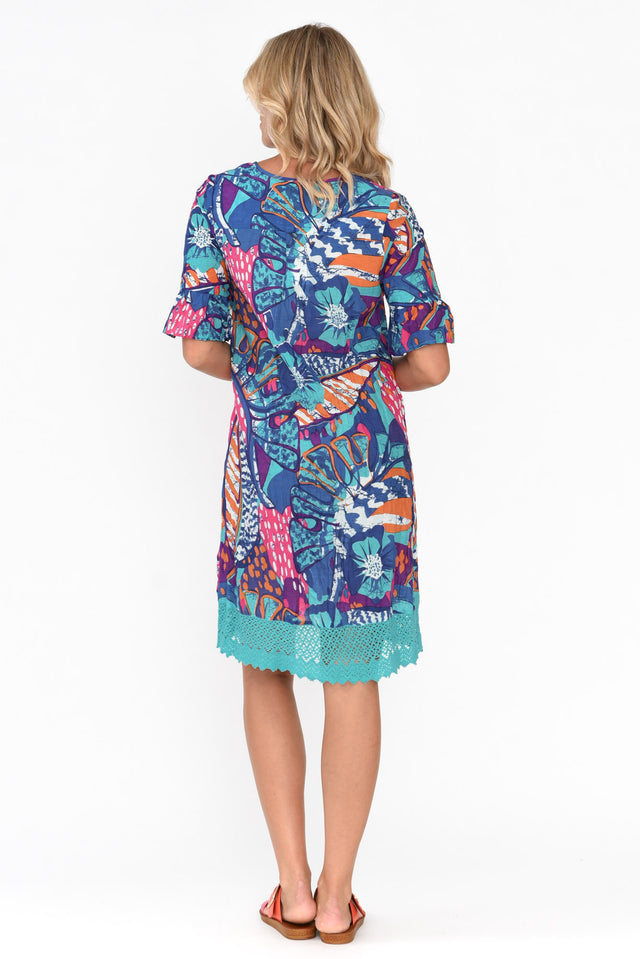 Cayman Blue Paradise Cotton Tunic Dress image 6