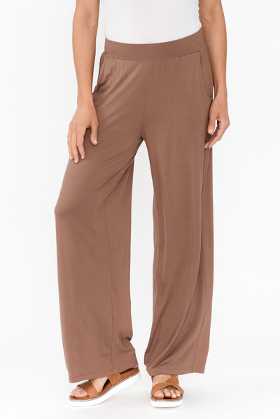 Cedric Chocolate Bamboo Pocket Pants