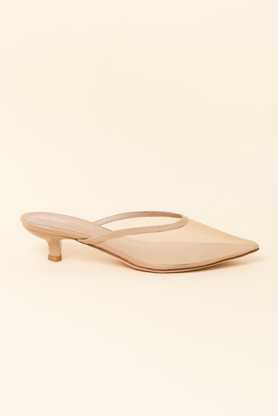 Celeb Camel Mesh Heel