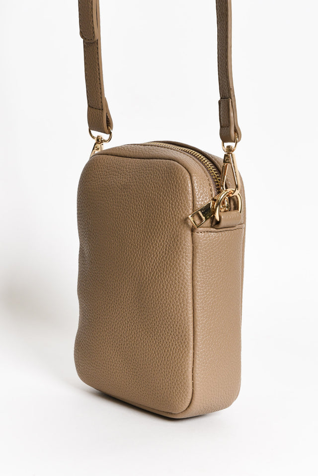 Charlie Mocha Crossbody Bag image 3