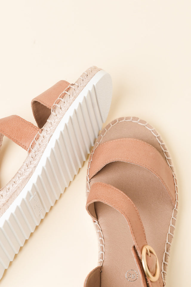 Chilli Tan Leather Sandal image 3