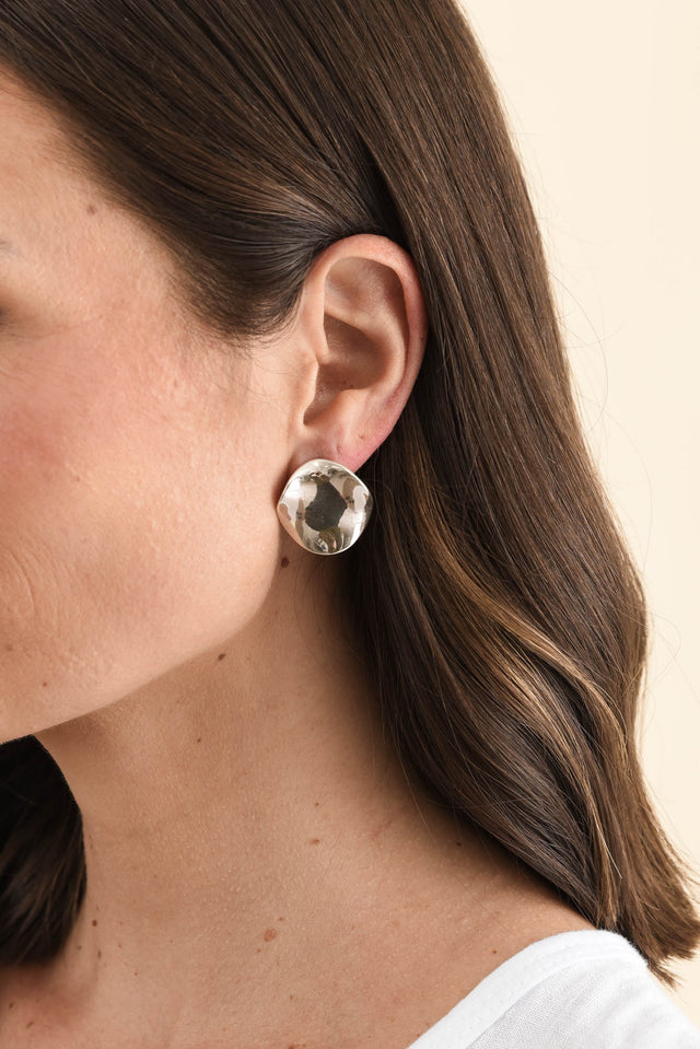 Chloe Silver Stud Earrings