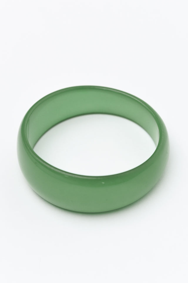 Cierra Green Asymmetric Bangle image 1