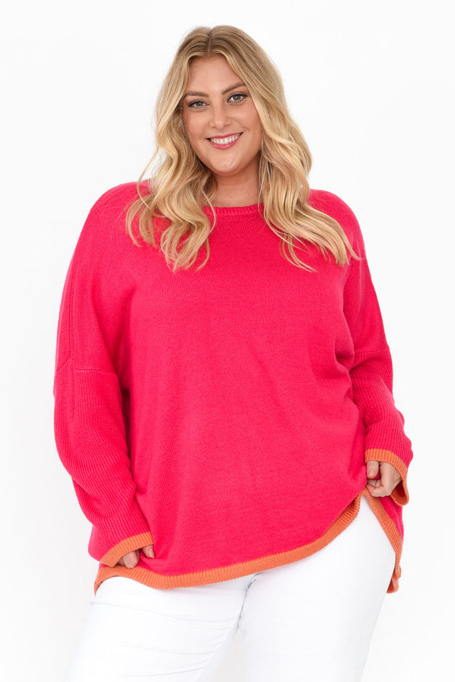 plus-size,curve-tops,plus-size-sleeved-tops,plus-size-winter-clothing,curve-knits-jackets,plus-size-jumpers,alt text|model:Caitlin;wearing:XXL