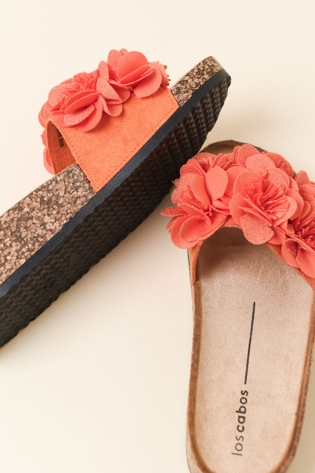 Corsage Orange Flower Slide image 3
