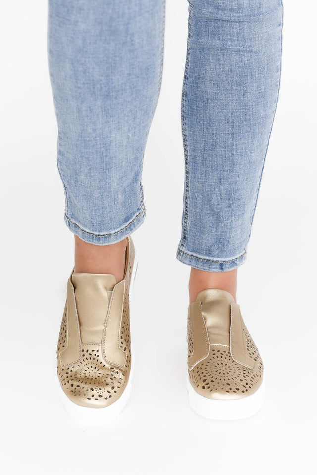Cortina Champagne Slip On Shoe