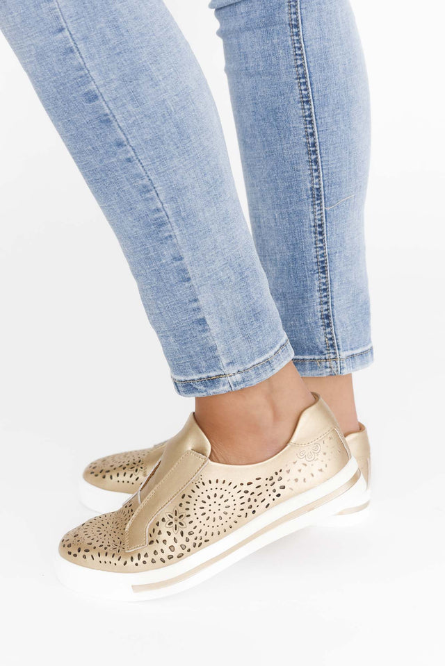 Cortina Champagne Slip On Shoe