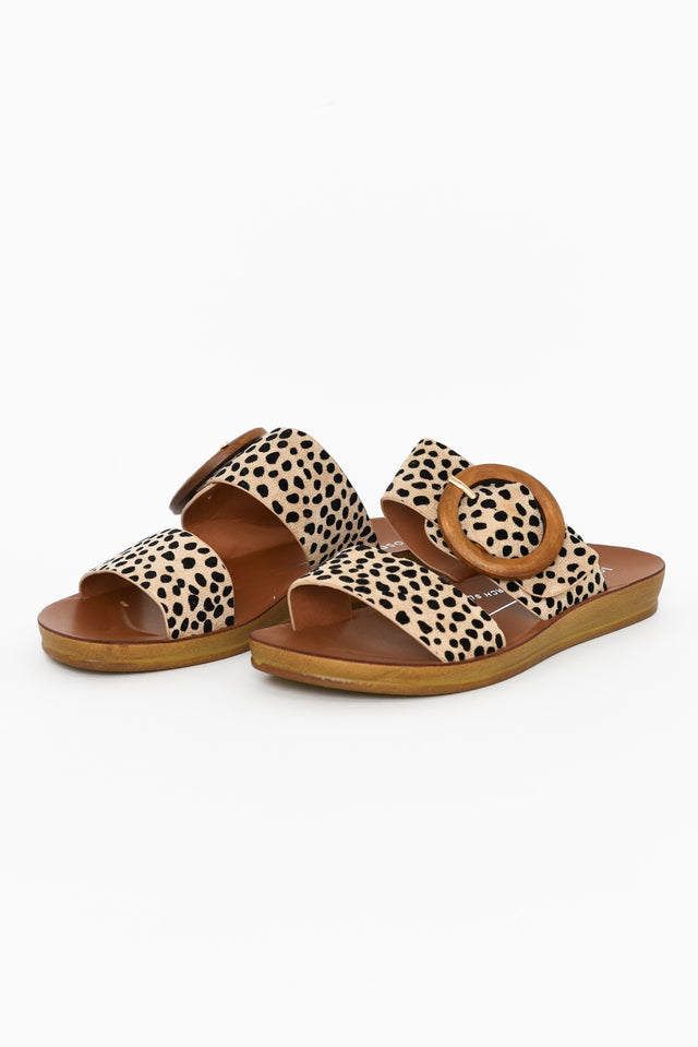 Damani Cheetah Buckle Slide