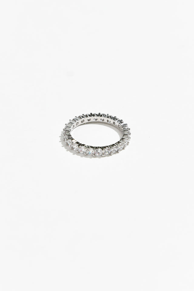 Dolce Vita Silver Diamante Ring image 1