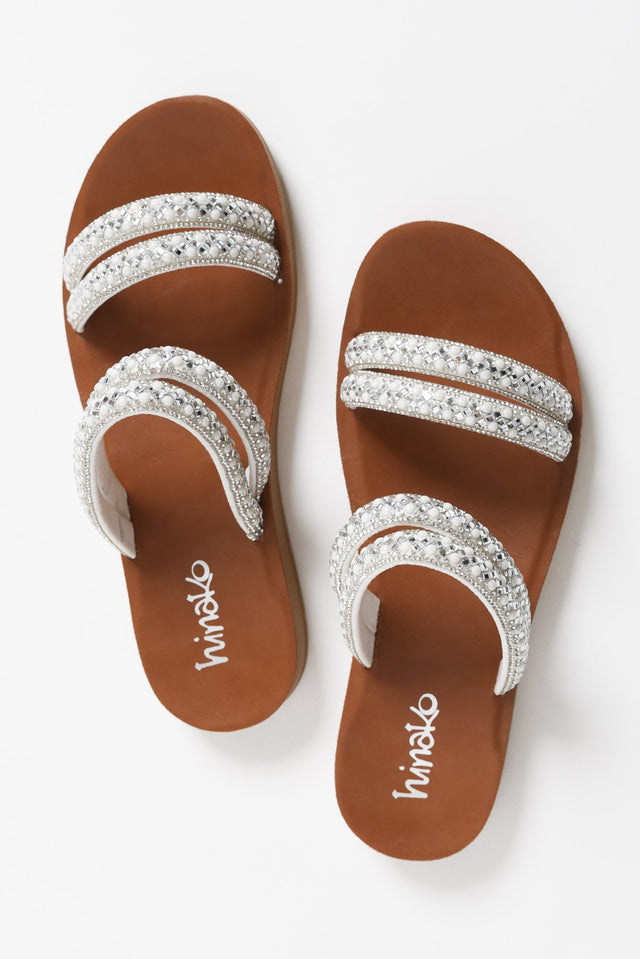 Dominica Silver Diamante Slide image 4