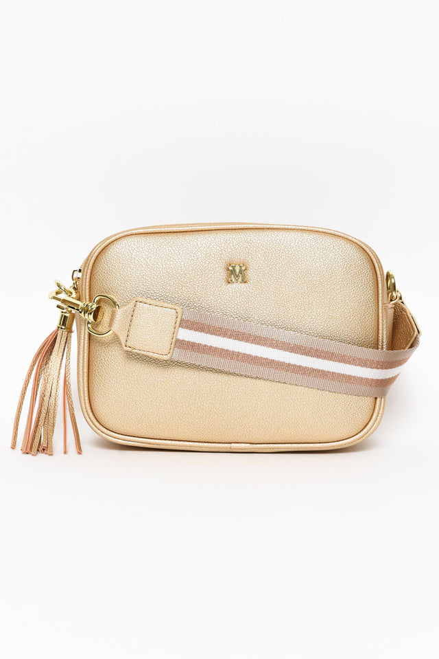 Donna Gold Crossbody Bag image 2