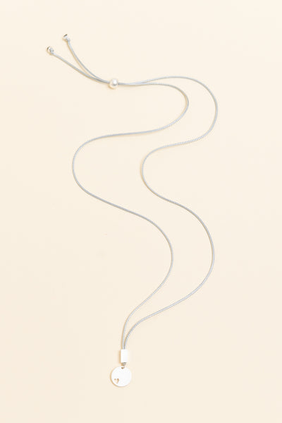 Donna Silver Heart Pendant Necklace