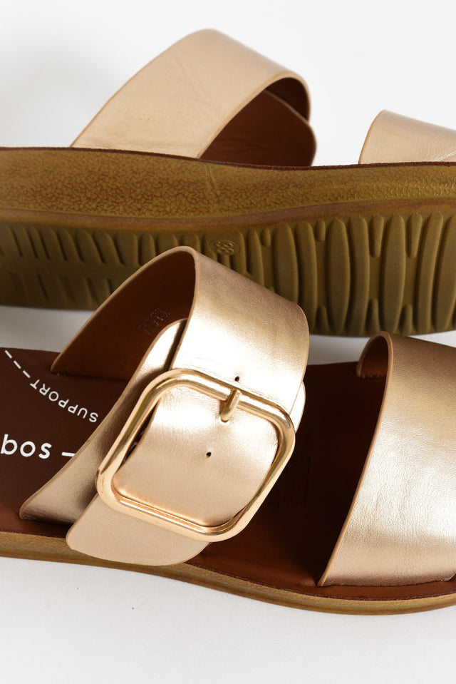 Doti Champagne Buckle Slide image 3