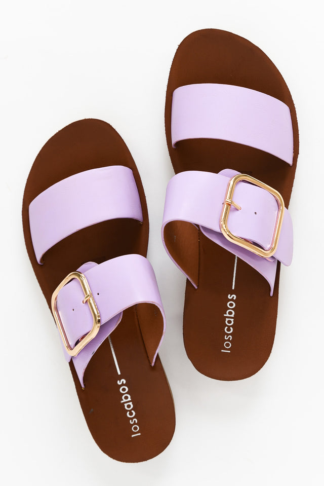 Doti Lilac Buckle Slide