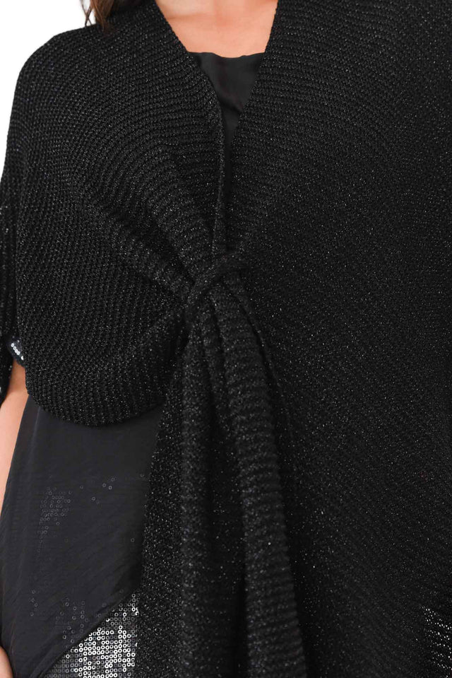 Dublin Black Metallic Wrap